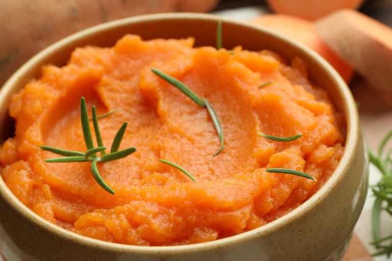Herbed Sweet Potato Mash